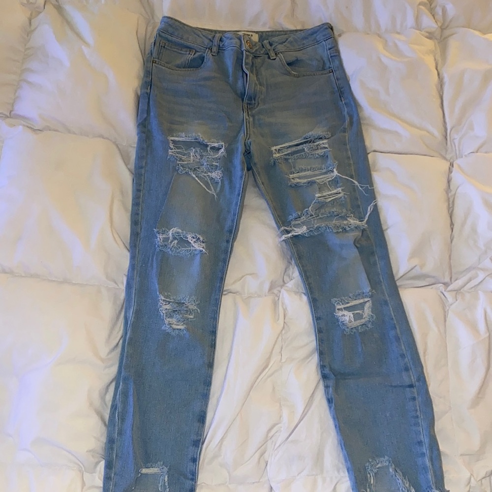 Forever 21 high-rise skinny jeans